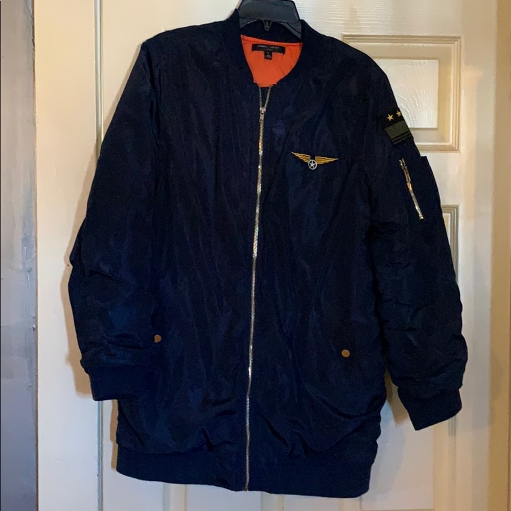 Blue Longline Bomber